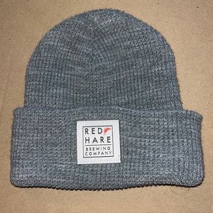Red Hare Brewing Company Grey Beanie